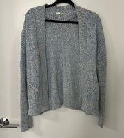 Gap Blue& White Cardigan Medium