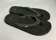 Sanuk yoga mat flip flops size 8