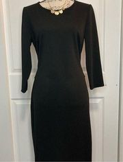 New York & Company Tea Length Dress