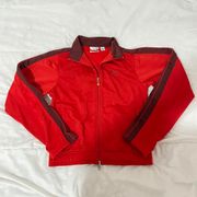 Red And Brown Track Jacket