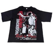 Rare Vintage Michael Jackson Rest In Peace Black Graphic T-shirt