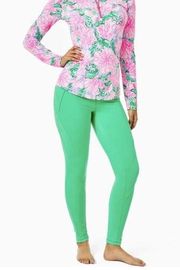 Lilly Pulitzer Luxletix Green Leggings Medium