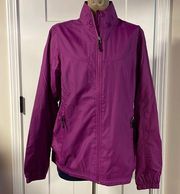 LLBean Women’s Full Zip Rain Jacket/Windbreaker Sz XS