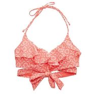 Aerie  Scoop Ruffle Bikini Top - Size: Medium