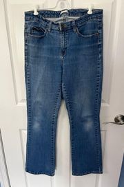 Size 12 Boot Cut Medium Wash Denim Jeans