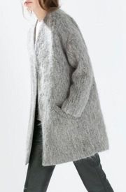 Collarless Structured Coat (NWT)