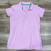 Lilly Pulitzer Chic Fit Pink Polo Shirt Women’s Small