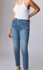 Aritzia Denim Forum The Yoko High Rise Slim 28L