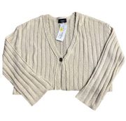 35. NWT VICI crop sweater Cardigan xs