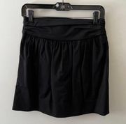 Diane von Furstenburg Black Mini Skirt