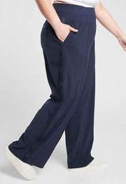 Athleta Venice Wide Leg Navy Blue Pants Plus Size 3X