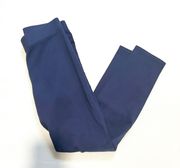 Weekend Navy Blue Cropped Leggings