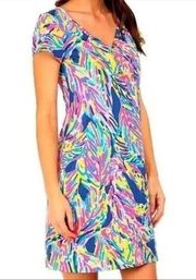 Lilly Pulitzer XXS Palmira shift dress in Palm Reader print