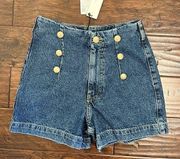 NWT Zara Jean Shorts 8