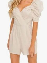 Nude Romper