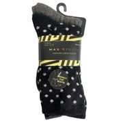 MAX STUDIO Angora Crew Socks 2 Pack Size 4 - 10