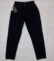 Curve Black Straight Leg Jeans US Size 6