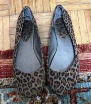 Cheetah print flats