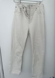 Abercrombie Ultra High Rise Straight Jeans 