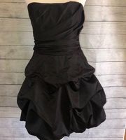 David’s Bridal Black Short Formal