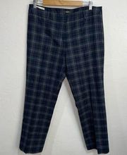 MaxMara Plaid Cigarette Pants