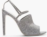 Alexander Wang gray wool Maryna heels