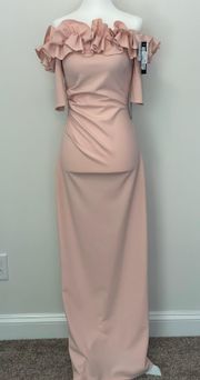 BRAND NEW Long Blush Pink Dress