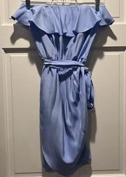 NWT Amanda Uprichard Strapless Silk Mini Dress