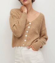 ribbed cardigan XS