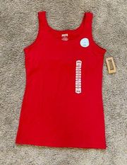 Duluth Trading Co women's medium red tank top NWT