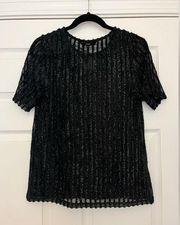 Vero Moda Layered Black Shirt Size Small Worn Once