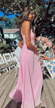 Pink Bridesmaid Dress