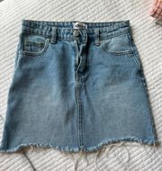 denim skirt