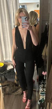 Pretty Little Thing Plt Plunged Jumpsuit