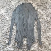 lightly worn cardigan