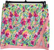 Stella Parker Large Skort Floral Activewear UPF 50+ Built-In Shorts Wicking New