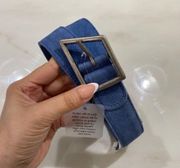 NWT Free People Jasper Suede Belt