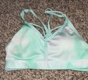 Nike Neon Green Sports Bra Dri-Fit