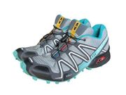 Salomon Women’s Speedcross 3 Blue Trail Running Sneaker Shoe Size 10