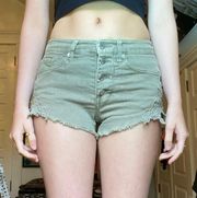 mossimo floral lace shorts