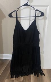 Fringe Mini Dress