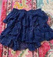 LoveShackFancy sparkle mini skirt