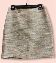 Women's A-Line Wool Blend Skirt- Size 2