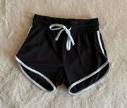 Black comfy shorts