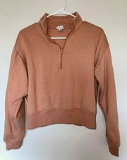 Blush Pullover Zip Up