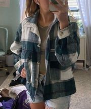 Oversize Flannel Jacket