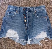 BRAND JEAN SHORTS!!! super cute for summer. size 1