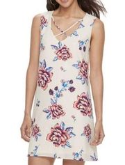 NWT Lily Rose Criss Cross Swing Dress