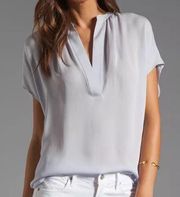 Vince Silk Gray Top Blouse