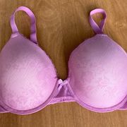 Maidenform Pink Lace Bra, Size 38D, Women’s Bras